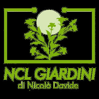NCL Giardini logo con pianta verde e luna, di Davide